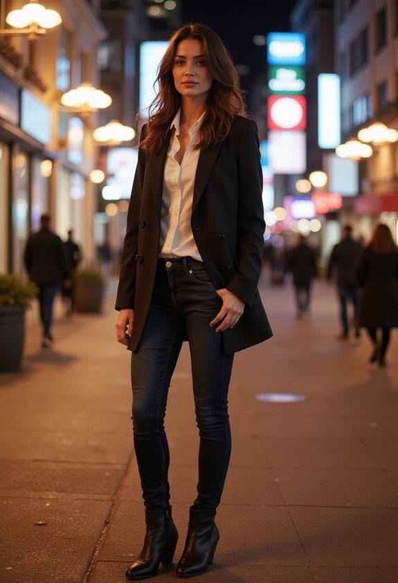 balanced winter outfit style