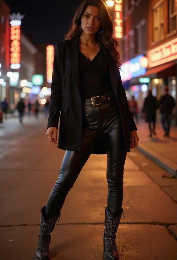 bold nashville night outfit