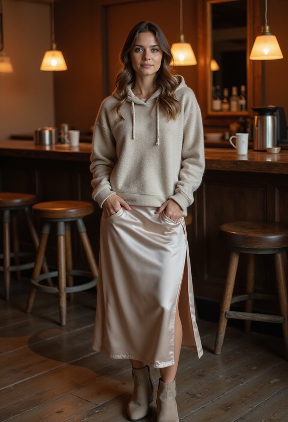 cozy chic winter outfit