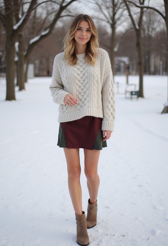 cozy sweater stylish mini