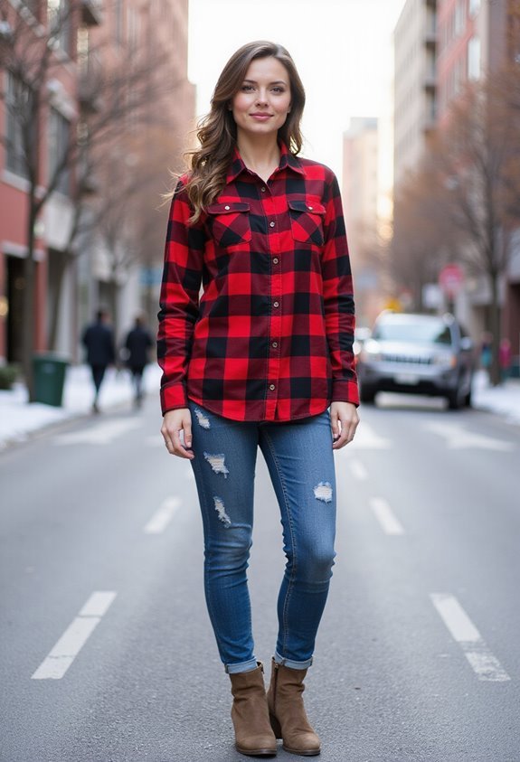 cozy winter cabin style