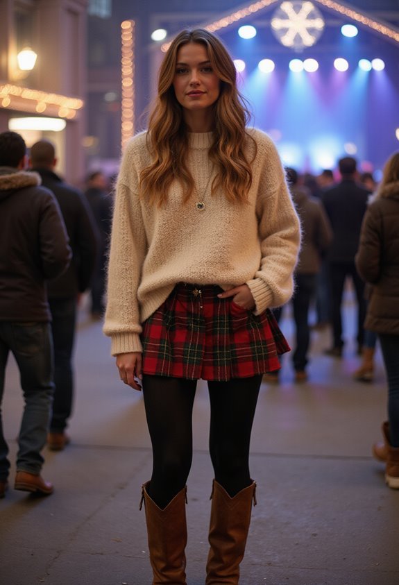 cozy winter concert outfit