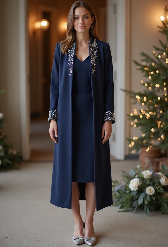 elegant winter wedding attire