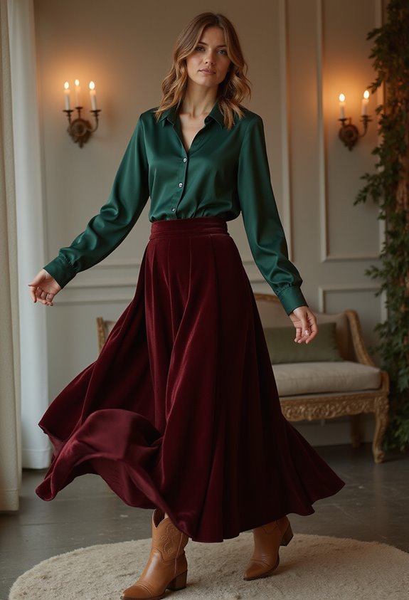 elegant winter wedding outfit