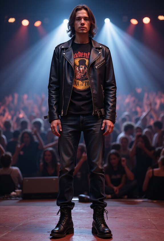 rock star concert outfit