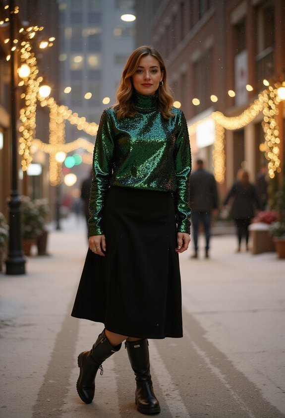 sparkly warm stylish functional