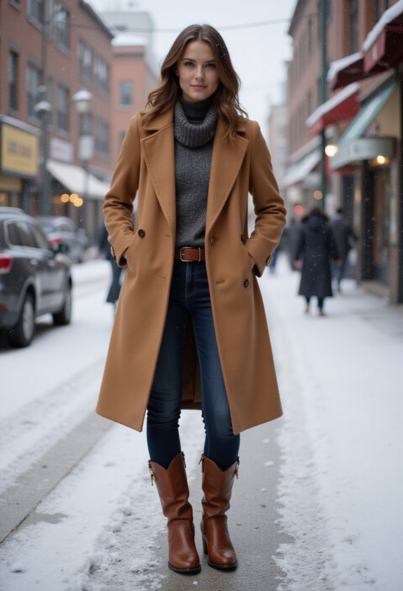 stylish winter outfit combination