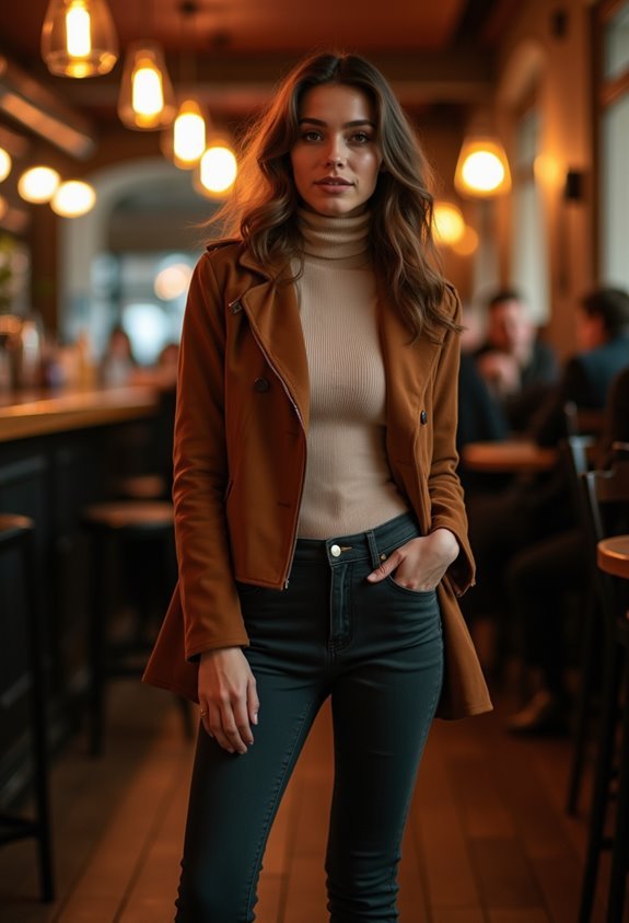 stylish winter outfit combination