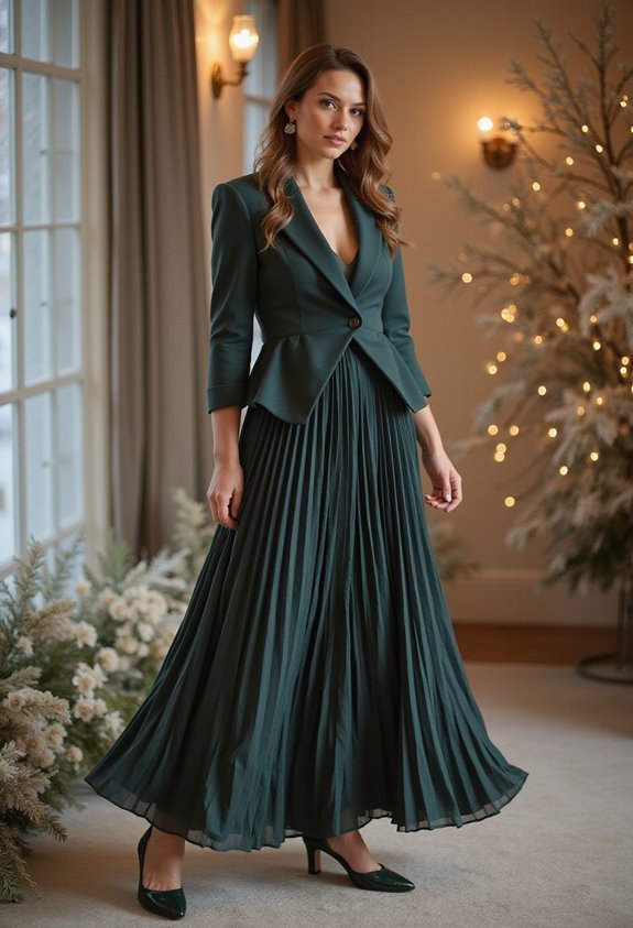 stylish winter wedding attire