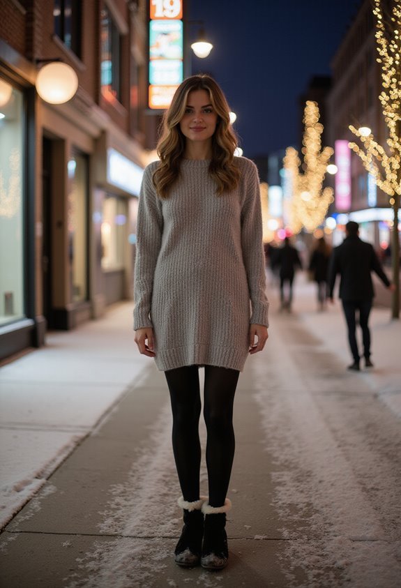 warm layered stylish comfort