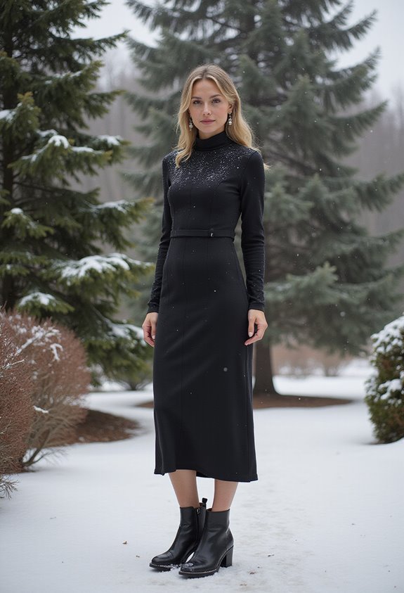 warm stylish insulated dress