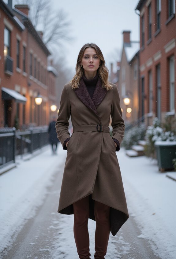 warm stylish winter dress