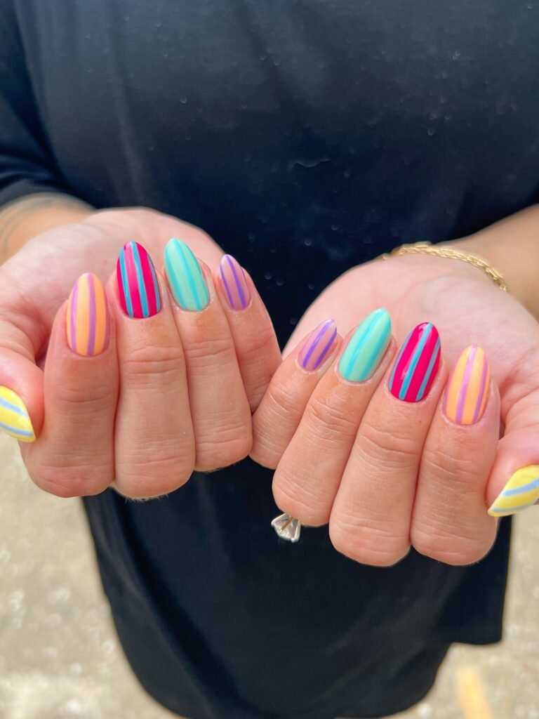 27 Stripe Nail Ideas for a Sleek and Stylish Manicure
