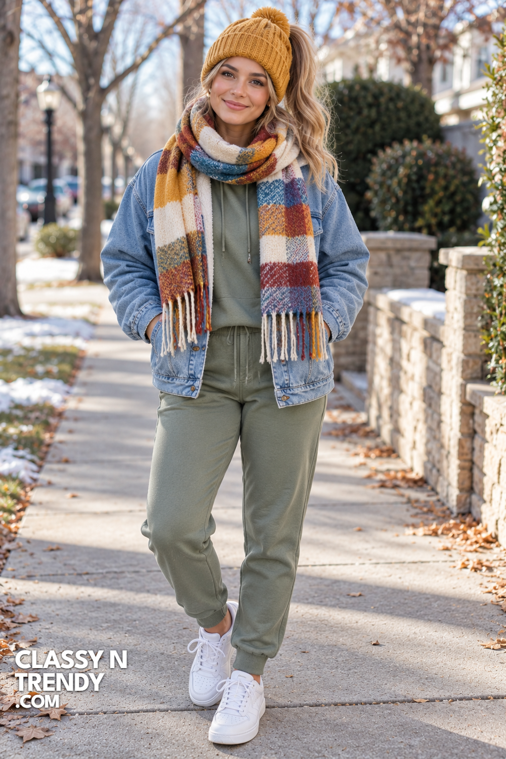 13. Athleisure Meets Winter: Tracksuit Transformations